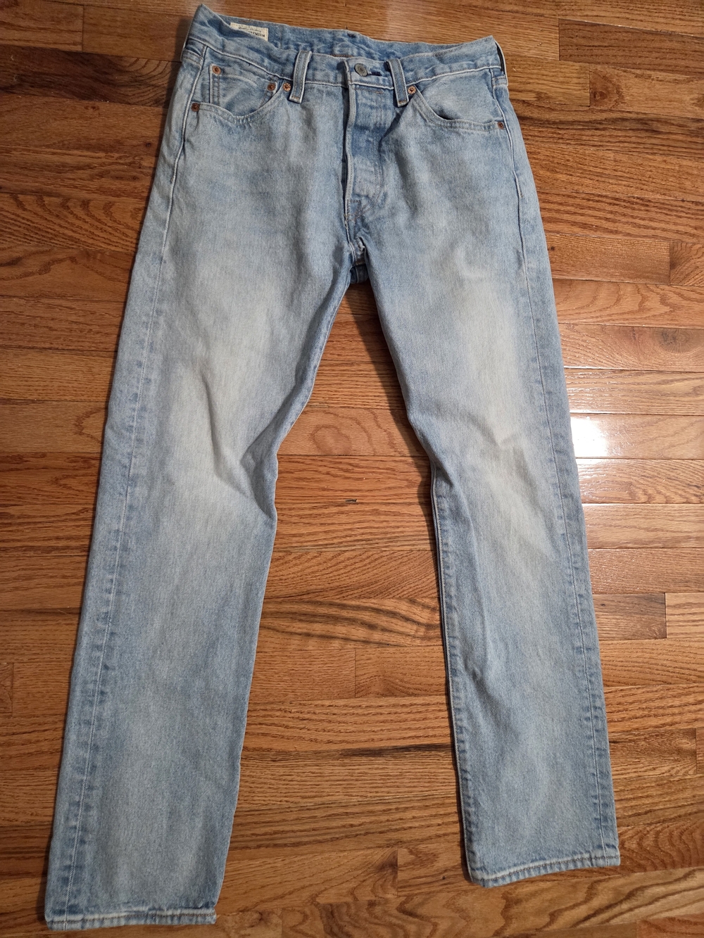 Levi's Light Wash Men’s Straight Jeans Straight Up Tuff!!!